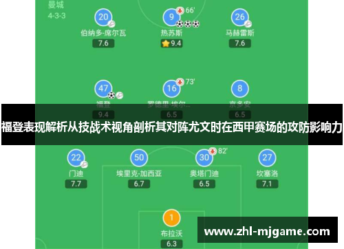 福登表现解析从技战术视角剖析其对阵尤文时在西甲赛场的攻防影响力