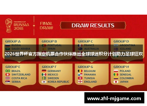 2026世界杯官方指定机票合作伙伴推出全球球迷积分计划助力足球狂欢 2026世界杯官方指定机票合作伙伴推出全球球迷积分计划助力足球狂欢